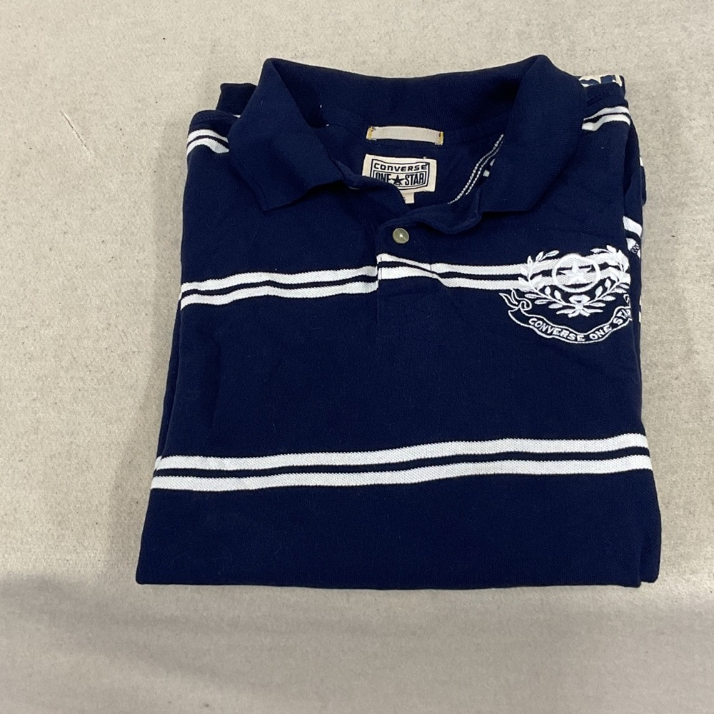 NWT Men’s short sleeve converse polo shirt